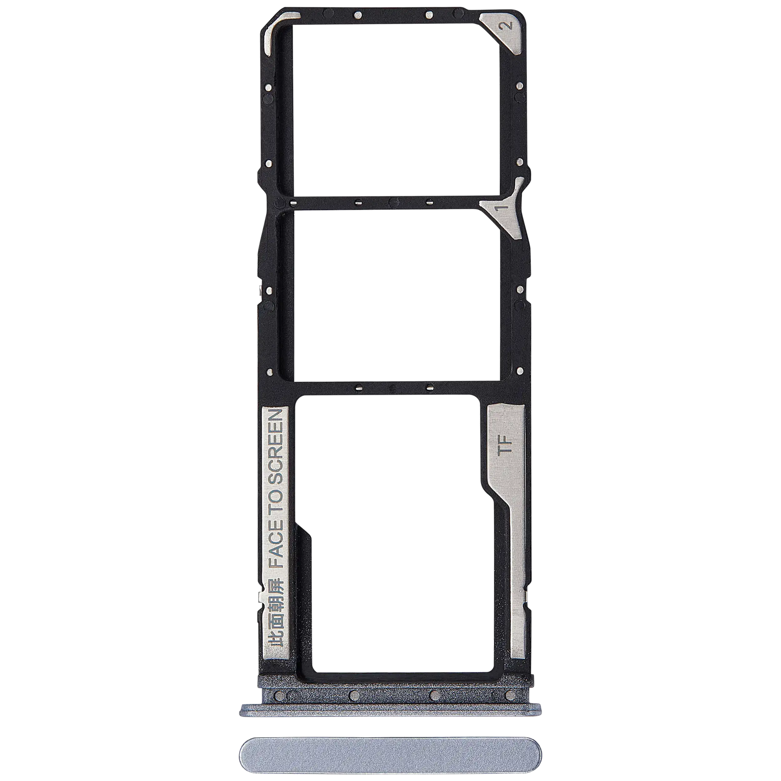 SIM Card Tray for Xiaomi Redmi 10 5G (Chrome Silver)