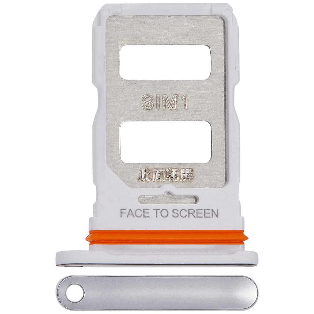 SIM Card Tray for Xiaomi 13 Lite (White)