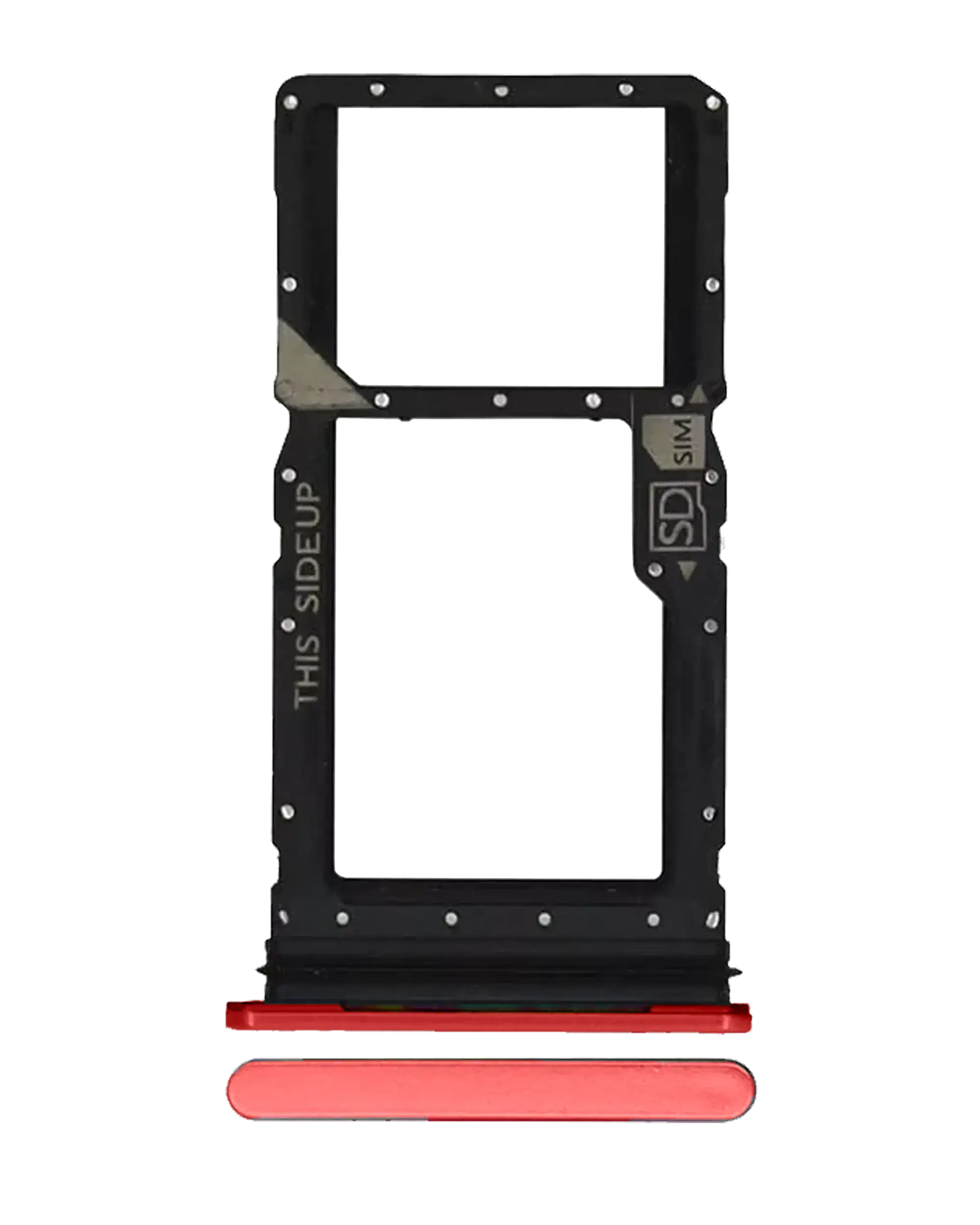 SIM-Kartenfach für Motorola Moto G Stylus 5G (2024) Original OEM Scarlet Wave