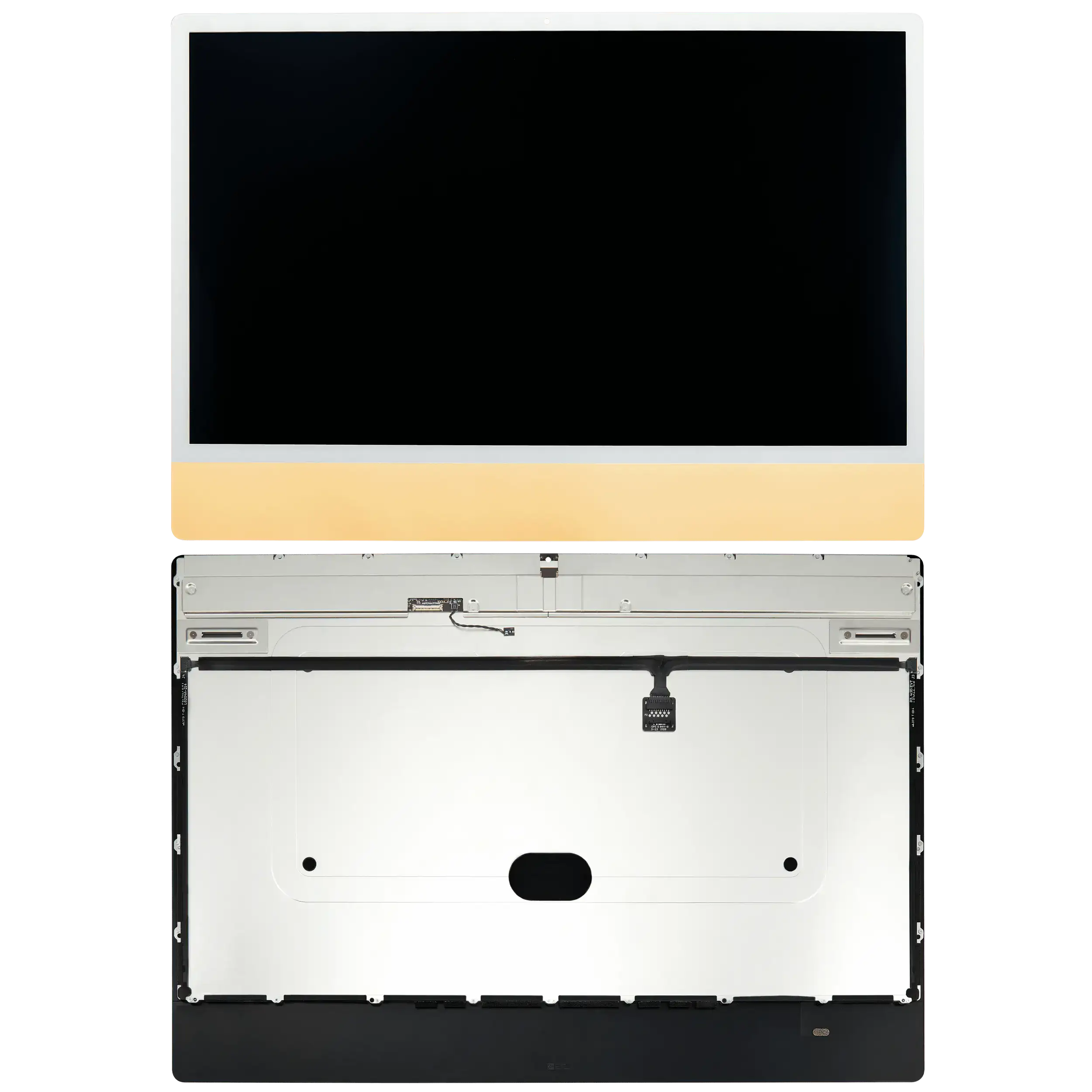 LCD-Display für iMac 24" A2438/A2874, Gelb, OEM A, kl. Kameraaussparung