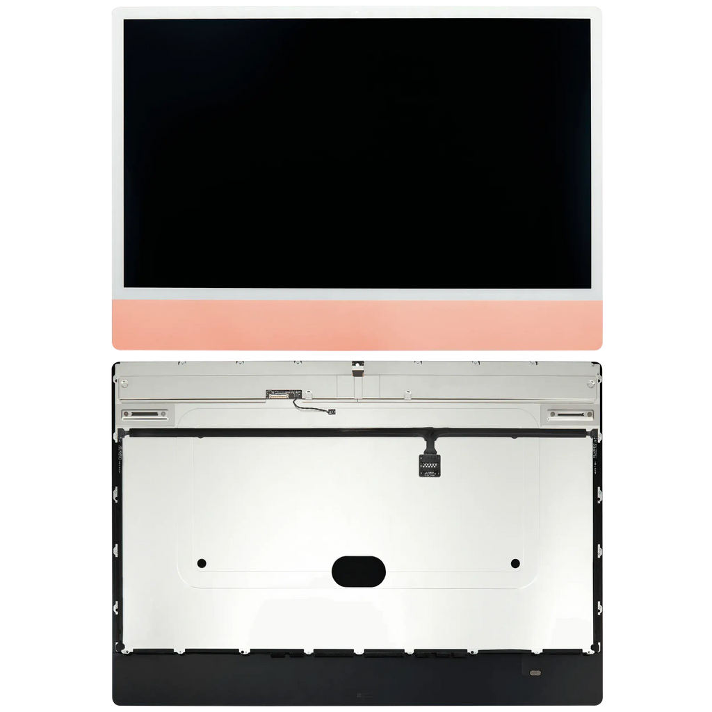 Apple iMac 24" LCD-Display Orange OEM-Ausbau A2438 kleines Kameraloch