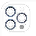 Rear Camera Lens Ring for iPhone 12 Pro Max (Pacific Blue) (3-pack)