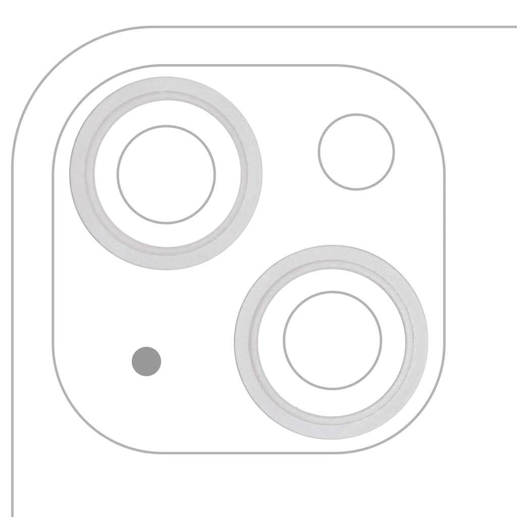 Rear Camera Lens Protector for iPhone 13 / 13 Mini (Starlight) (2-pack)