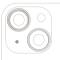 Rückkamera-Zierring für iPhone 14 / 14 Plus (Starlight) (2er-Set)