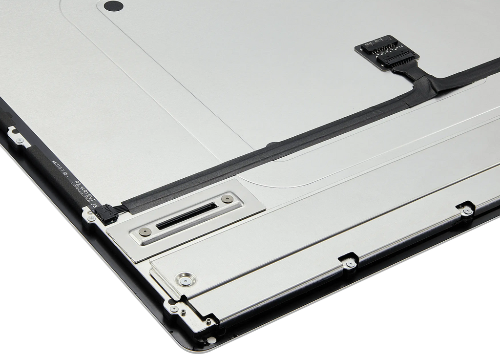 Complete LCD Display for iMac 24" A2874/A2873/A2438 (2023/2021) – LG204A-215 LM235UH1 SDD1 – Used OEM Pull, Grade A (Small Camera Cutout) Silver