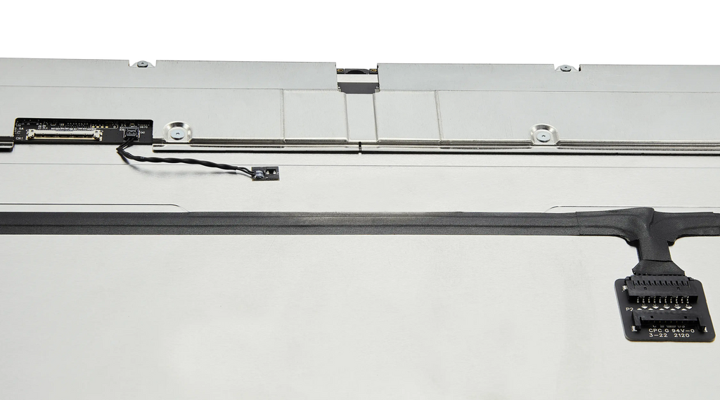Complete LCD Display for iMac 24" A2874/A2873/A2438 (2023/2021) – LG204A-215 LM235UH1 SDD1 – Used OEM Pull, Grade A (Small Camera Cutout) Silver