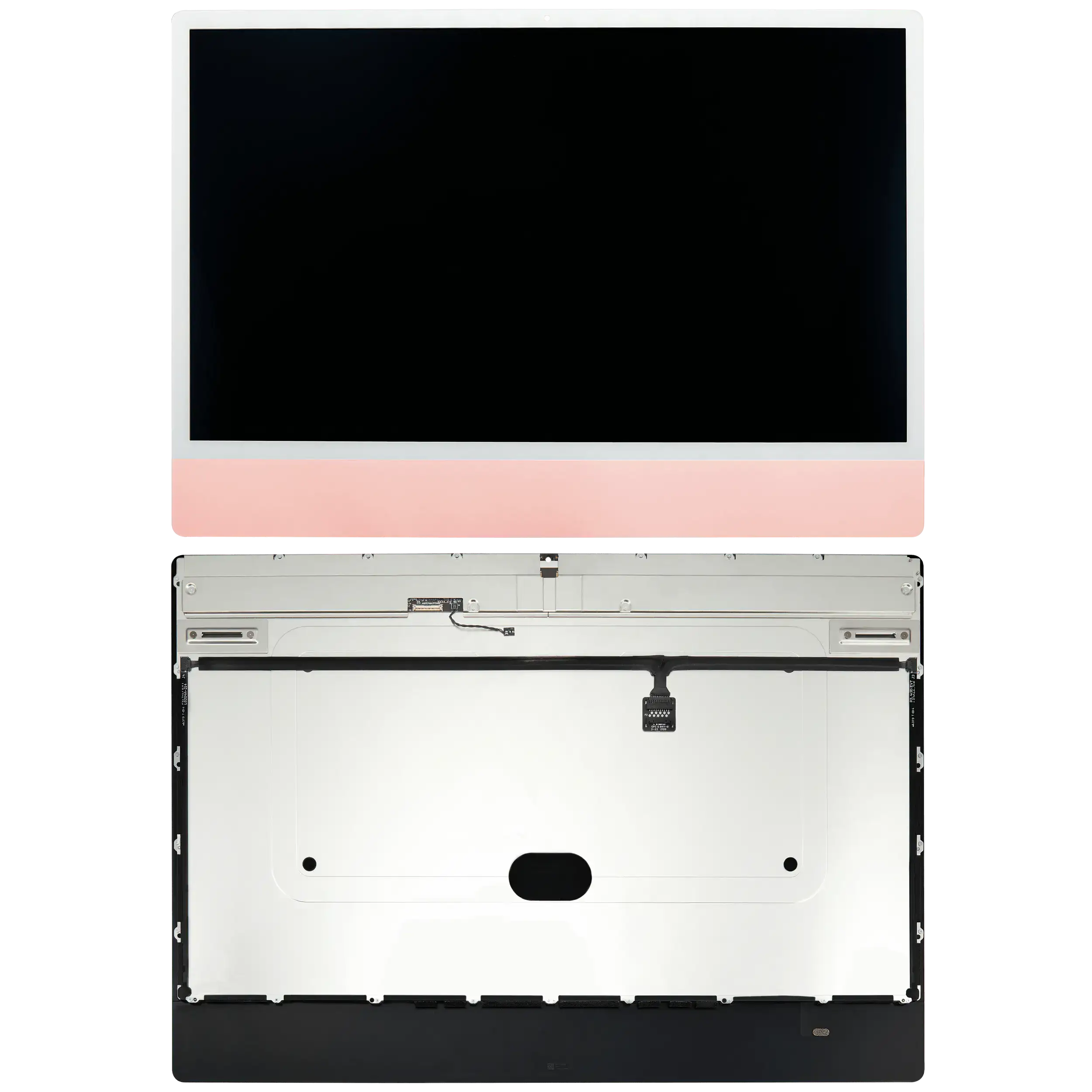 Komplettes LCD-Display-Modul für iMac 24 (2021-2023) OEM A Pink kl. Kameraaussp.