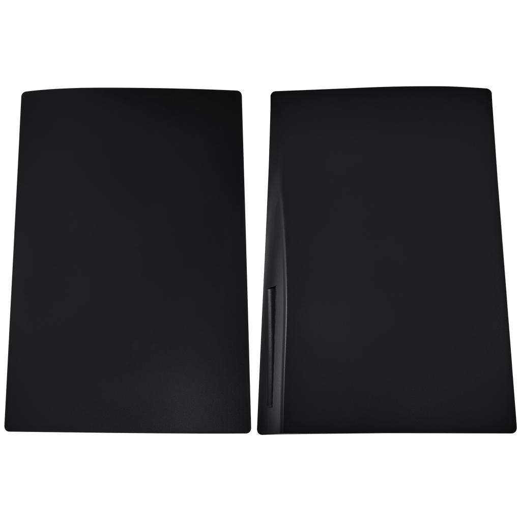 Console Covers (Top and Bottom) for PlayStation 5 (1000 / 1100 / 1200) in Black