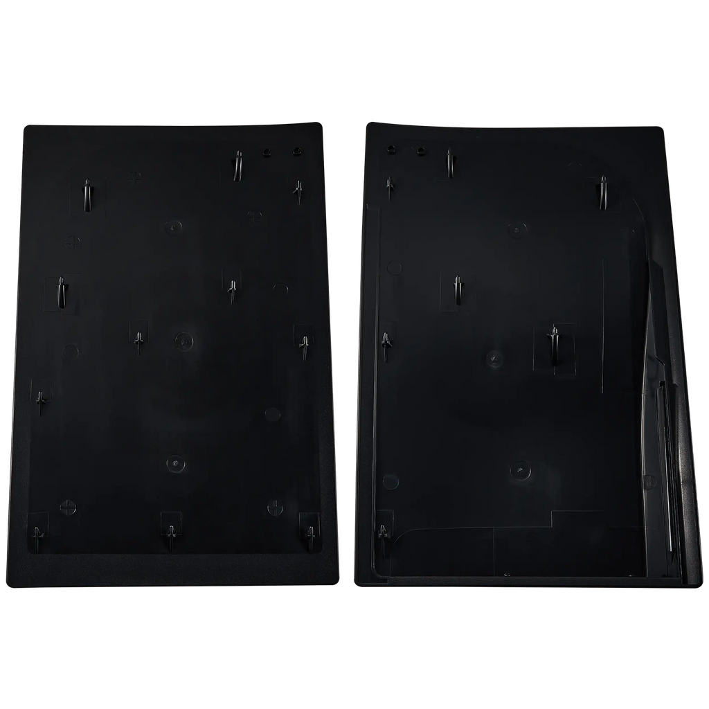 Console Covers (Top and Bottom) for PlayStation 5 (1000 / 1100 / 1200) in Black