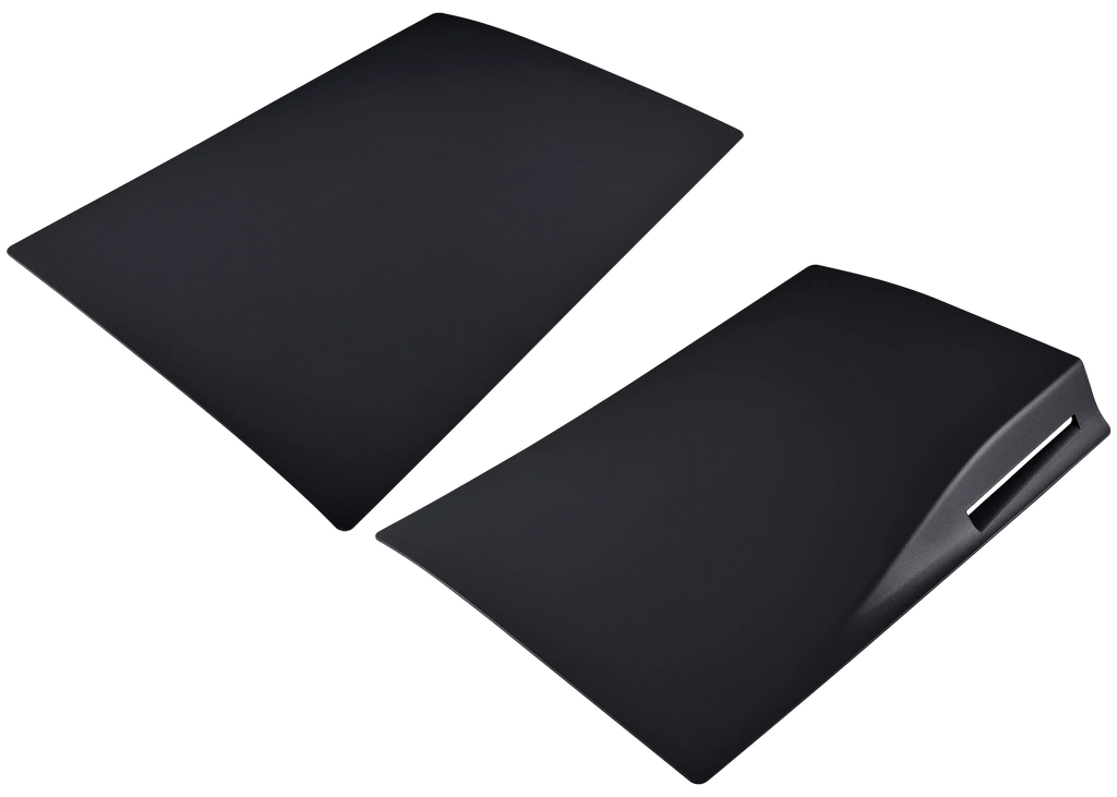 Console Covers (Top and Bottom) for PlayStation 5 (1000 / 1100 / 1200) in Black