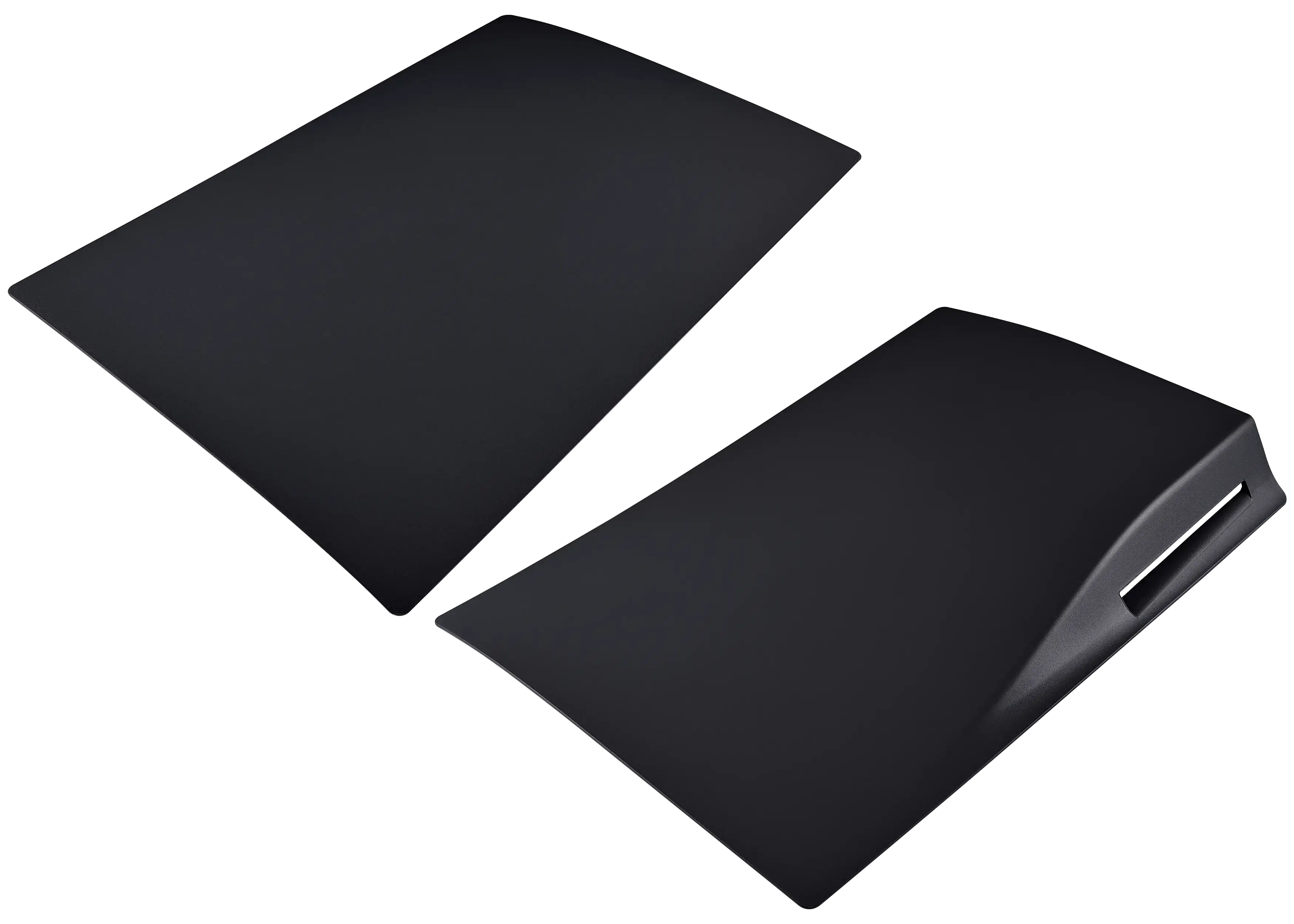 Console Covers (Top and Bottom) for PlayStation 5 (1000 / 1100 / 1200) in Black