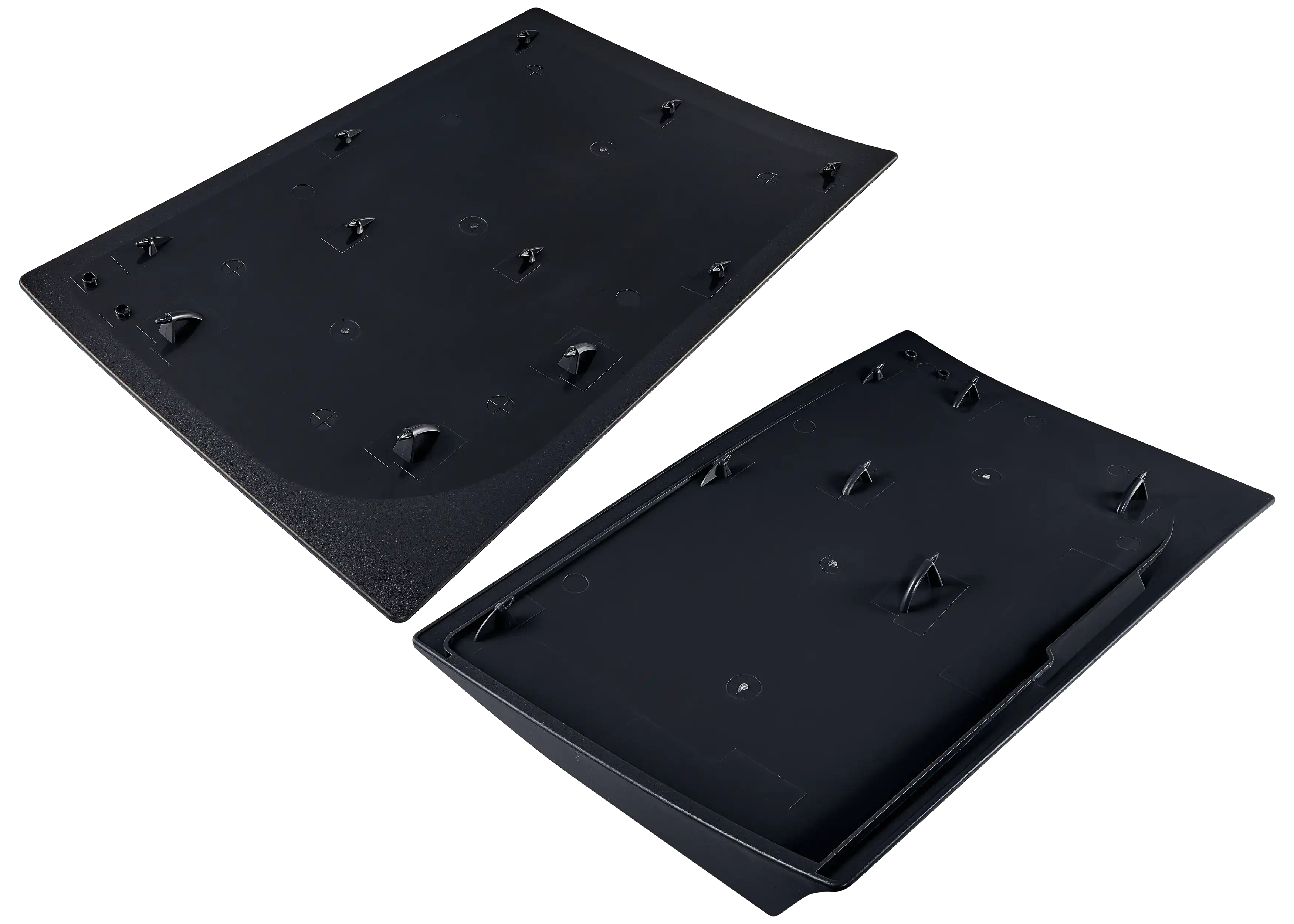 Console Covers (Top and Bottom) for PlayStation 5 (1000 / 1100 / 1200) in Black