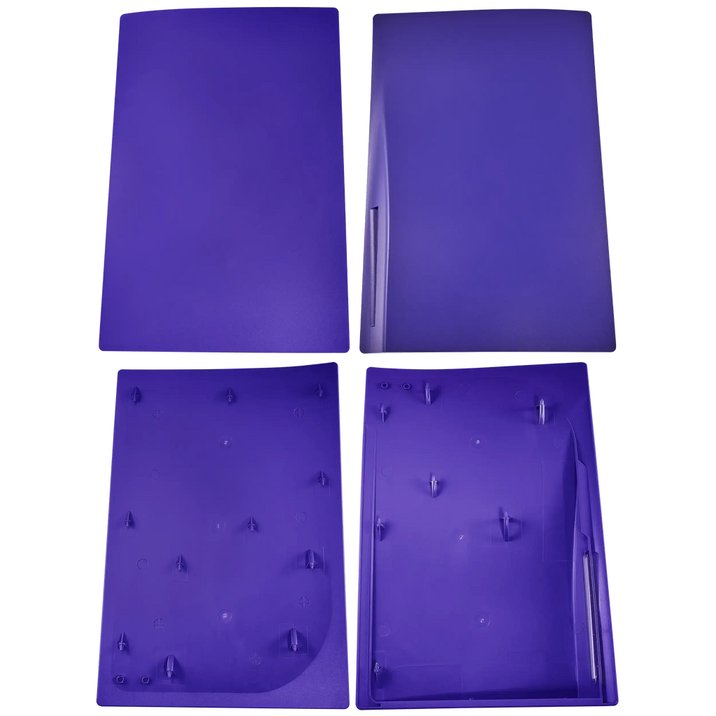 Faceplate-Set Ober+Unterseite für PS5 in Deep Purple Blue
