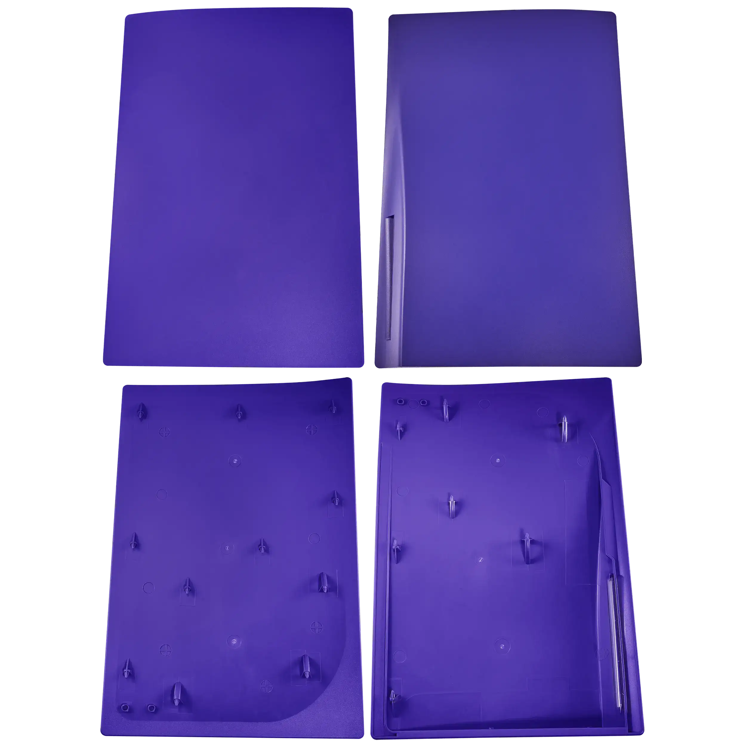 Faceplate-Set Ober+Unterseite für PS5 in Deep Purple Blue