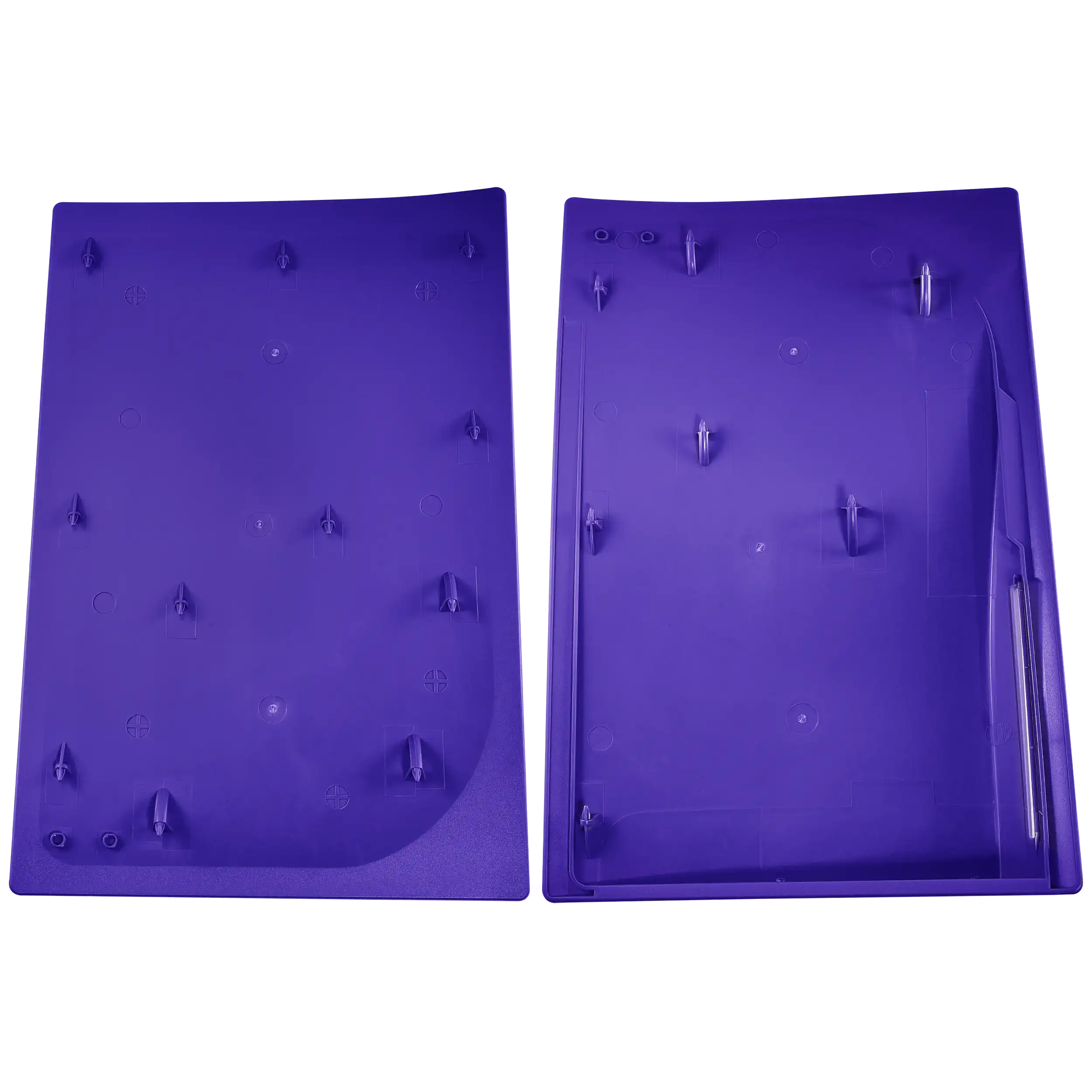Faceplate-Set Ober+Unterseite für PS5 in Deep Purple Blue