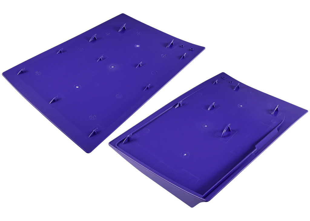 Faceplate-Set Ober+Unterseite für PS5 in Deep Purple Blue