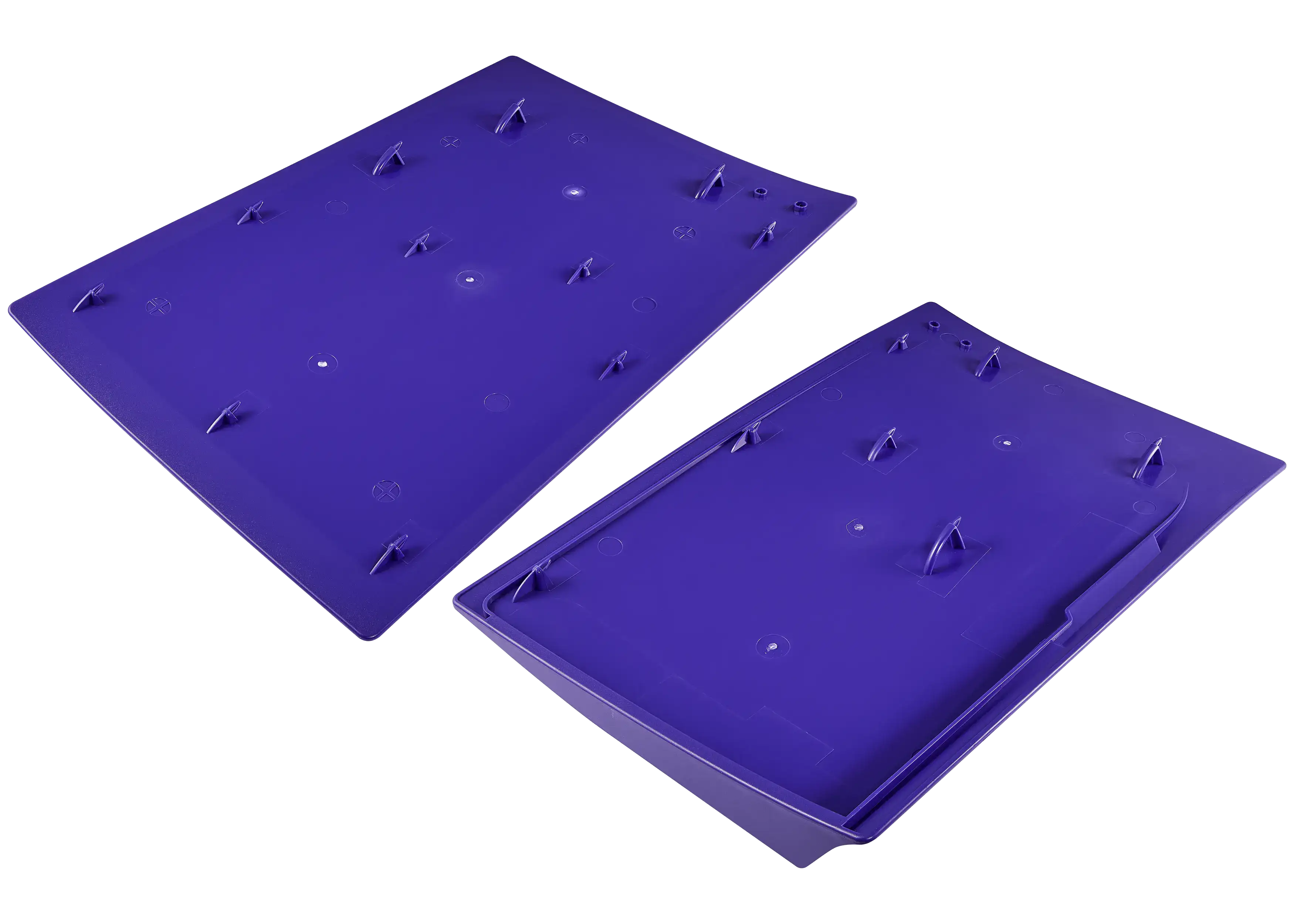 Faceplate-Set Ober+Unterseite für PS5 in Deep Purple Blue