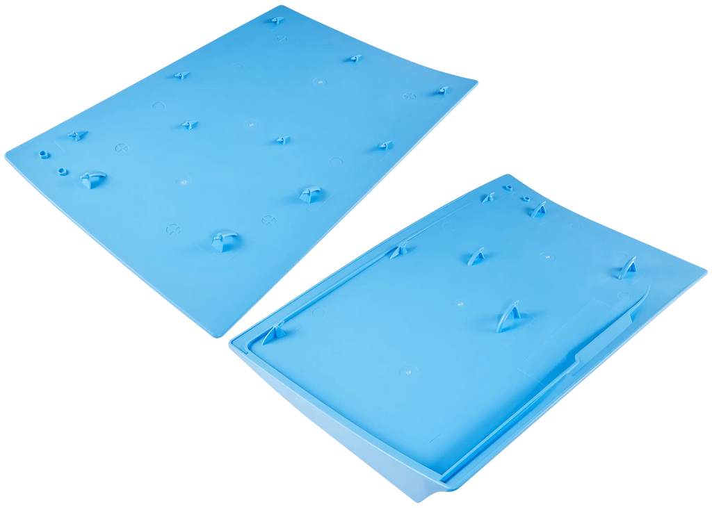 Sony PS5 Faceplate Hellblau Gehäuseabdeckung Ober+Unterteil