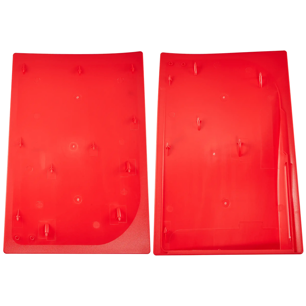 Console Cover (Top & Bottom) for PlayStation 5 (1000 / 1100 / 1200) (Red)