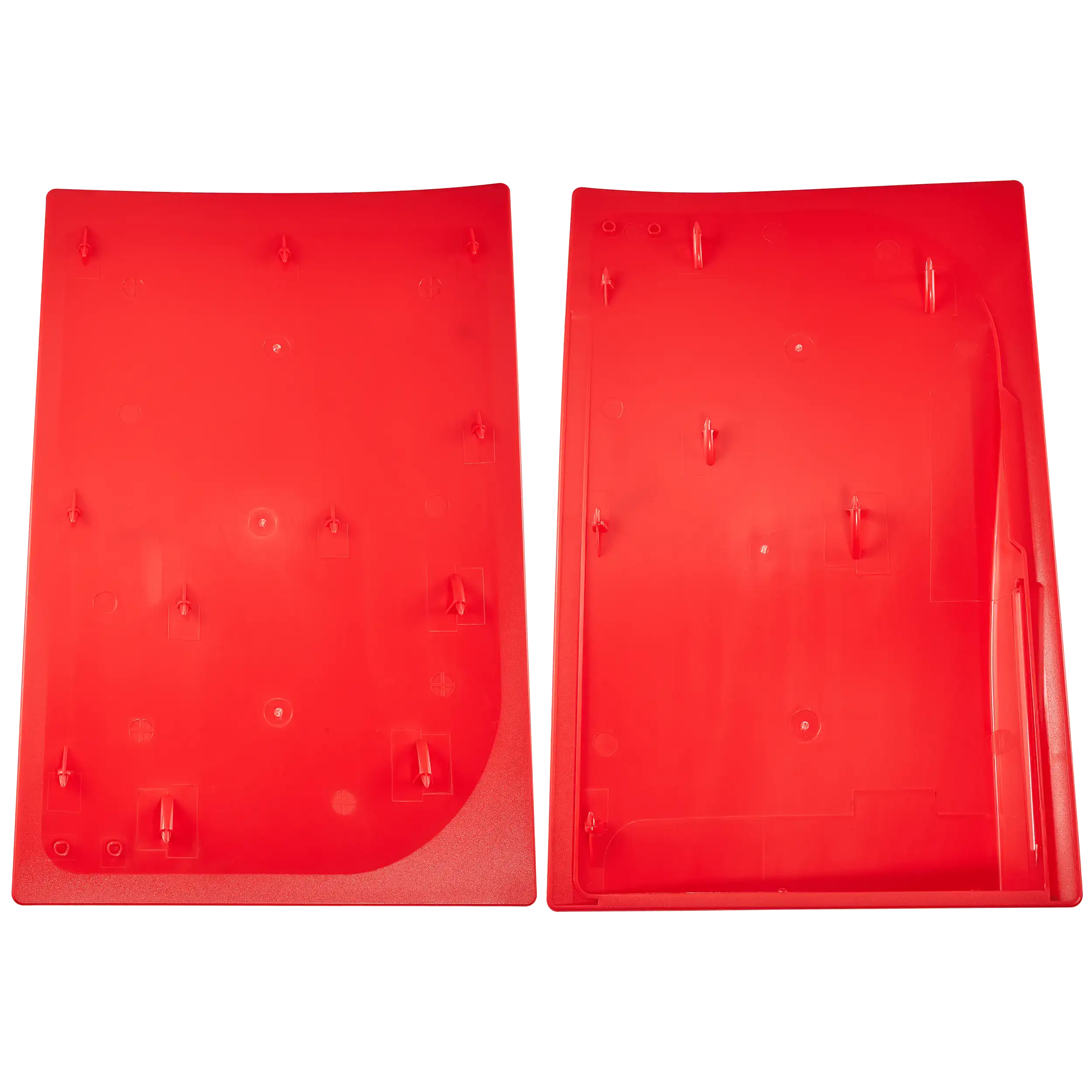 Gehäuseabdeckung (Oben & Unten) für PlayStation 5 (1000 / 1100 / 1200) (Rot)