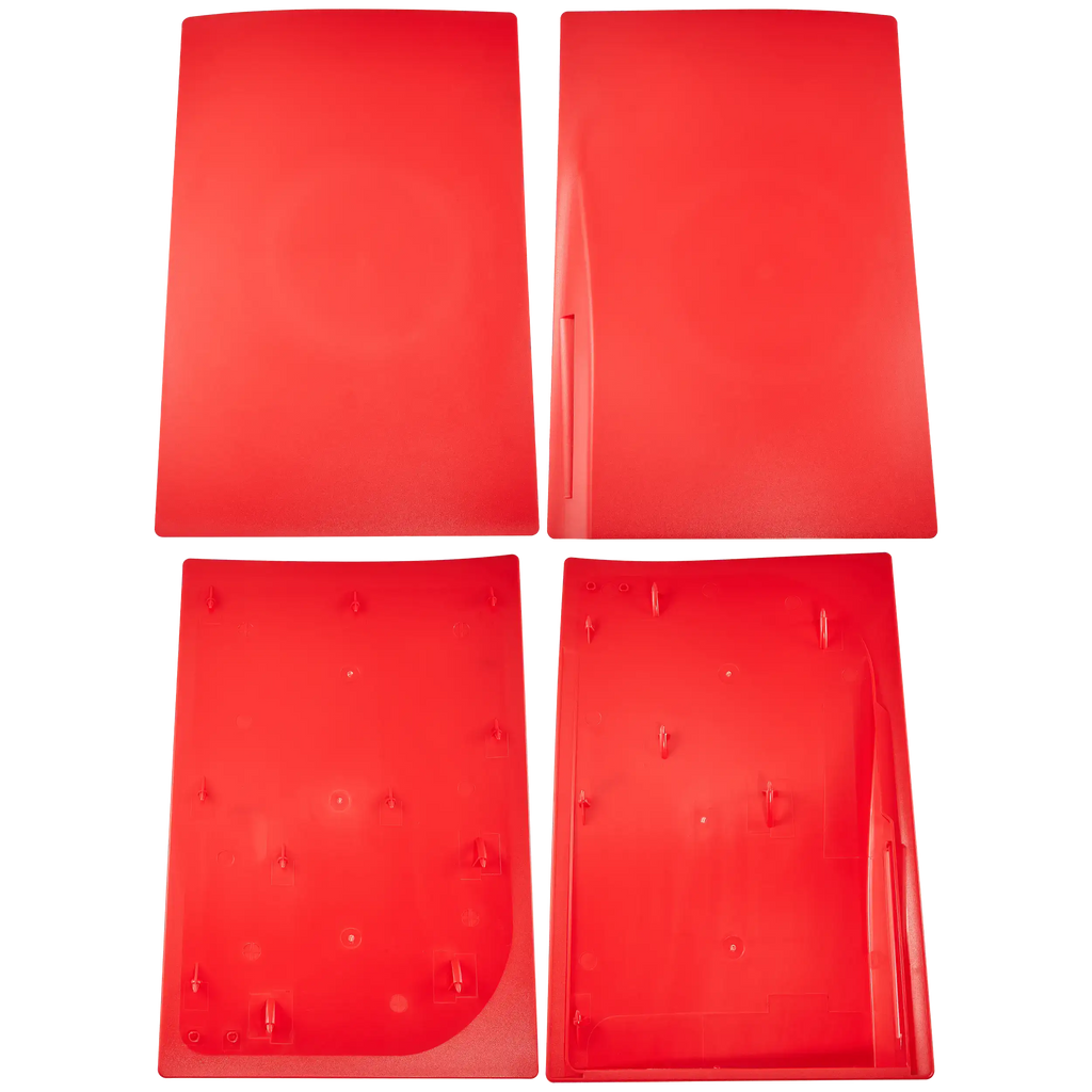 Console Cover (Top & Bottom) for PlayStation 5 (1000 / 1100 / 1200) (Red)