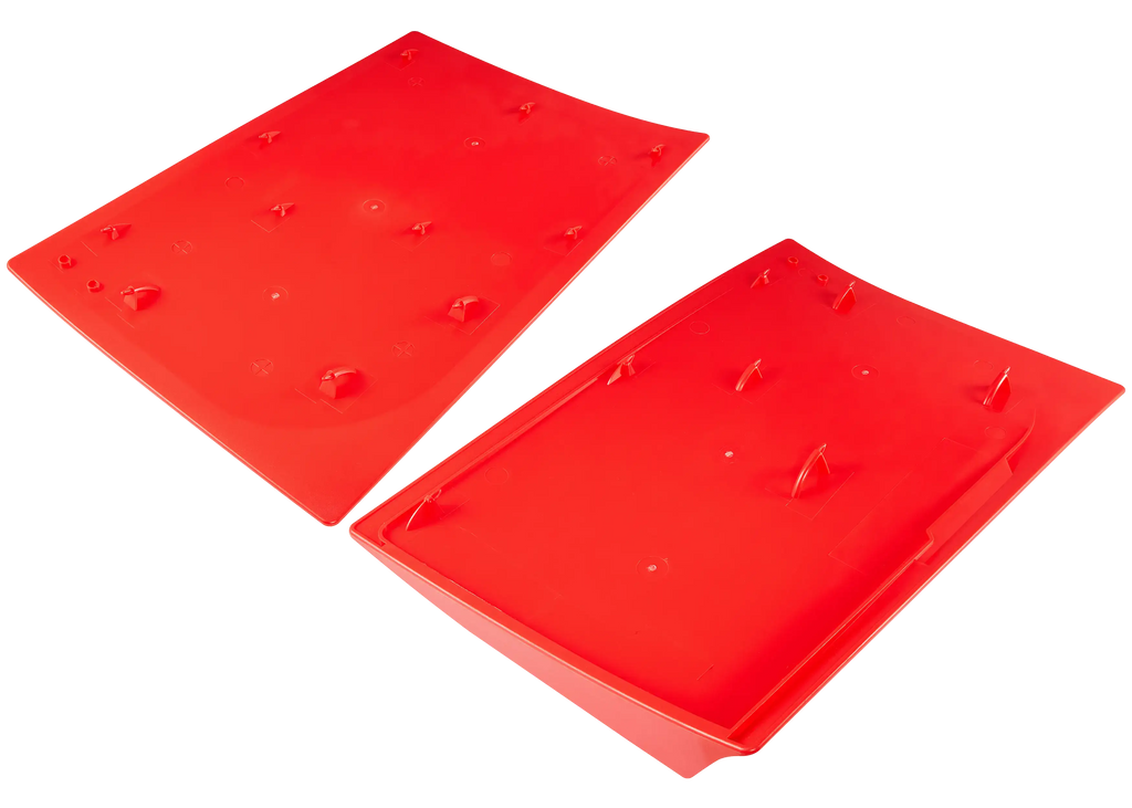 Console Cover (Top & Bottom) for PlayStation 5 (1000 / 1100 / 1200) (Red)