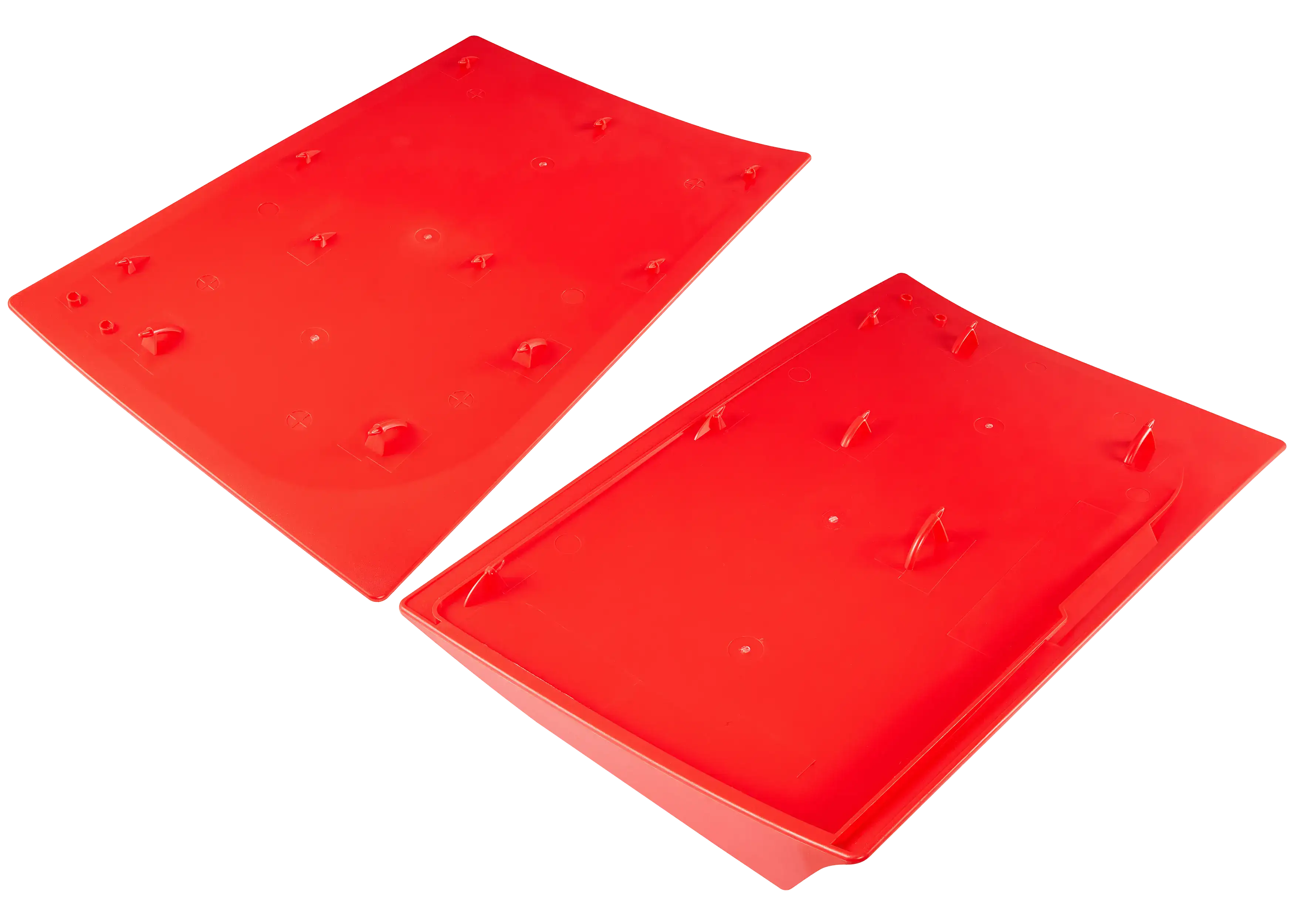Gehäuseabdeckung (Oben & Unten) für PlayStation 5 (1000 / 1100 / 1200) (Rot)