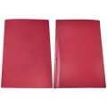 Faceplate Cover (Top and Bottom Parts) for PlayStation 5 (1000 / 1100 / 1200) (Rose Red)
