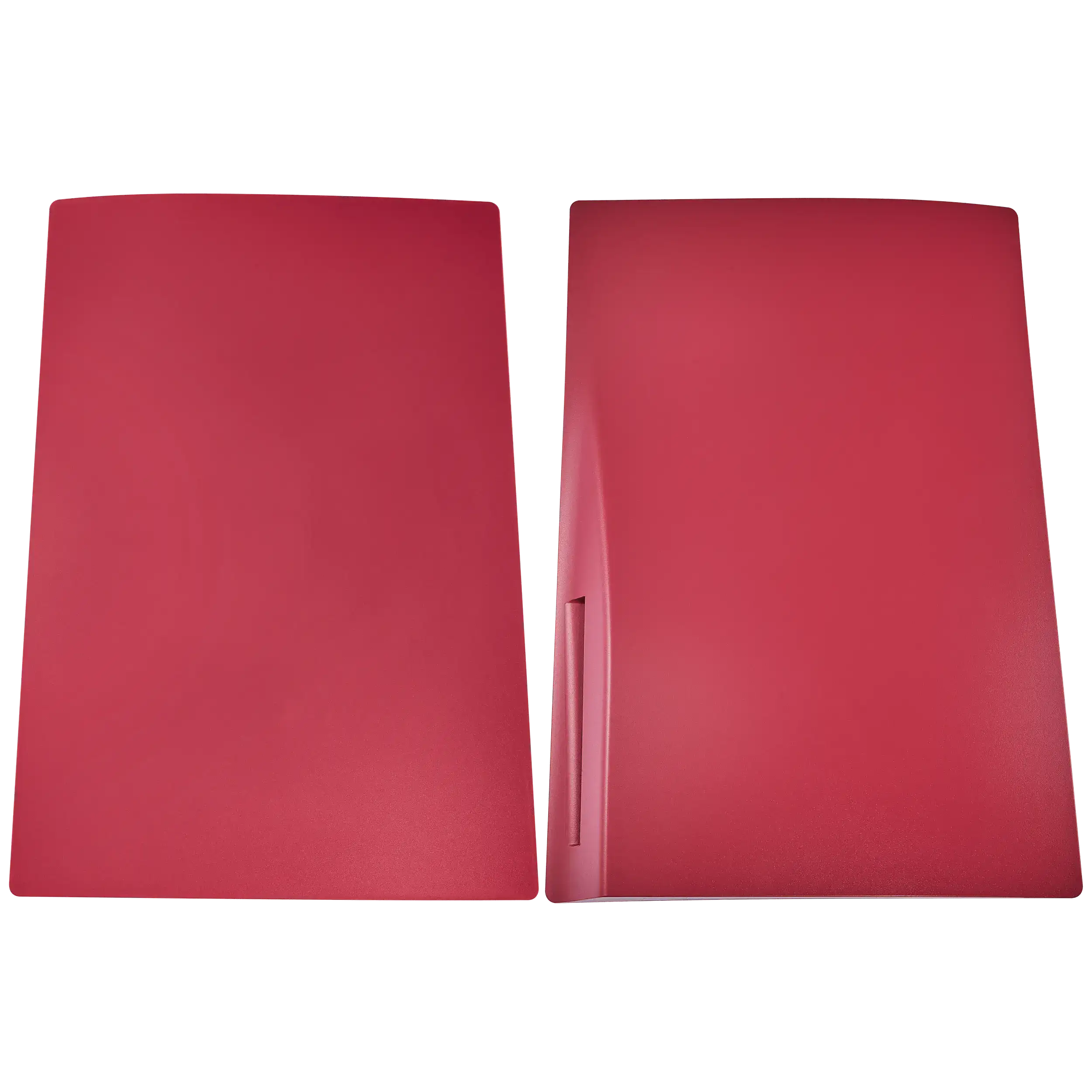 Faceplate Cover (Top and Bottom Parts) for PlayStation 5 (1000 / 1100 / 1200) (Rose Red)