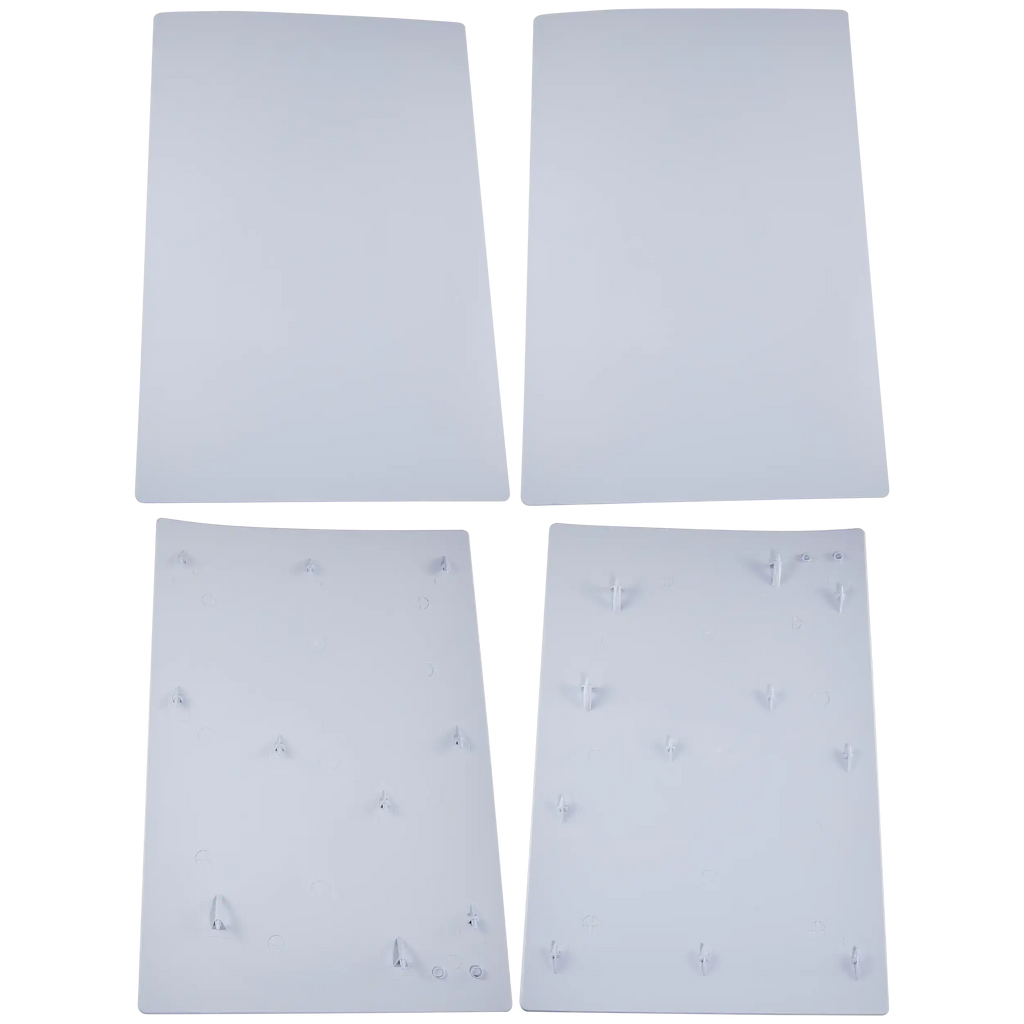 Faceplate Cover (Top & Bottom) for PlayStation 5 Digital Edition (White)