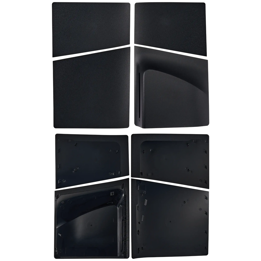 Sony PS5 Slim Disc Faceplate Cover Set Schwarz