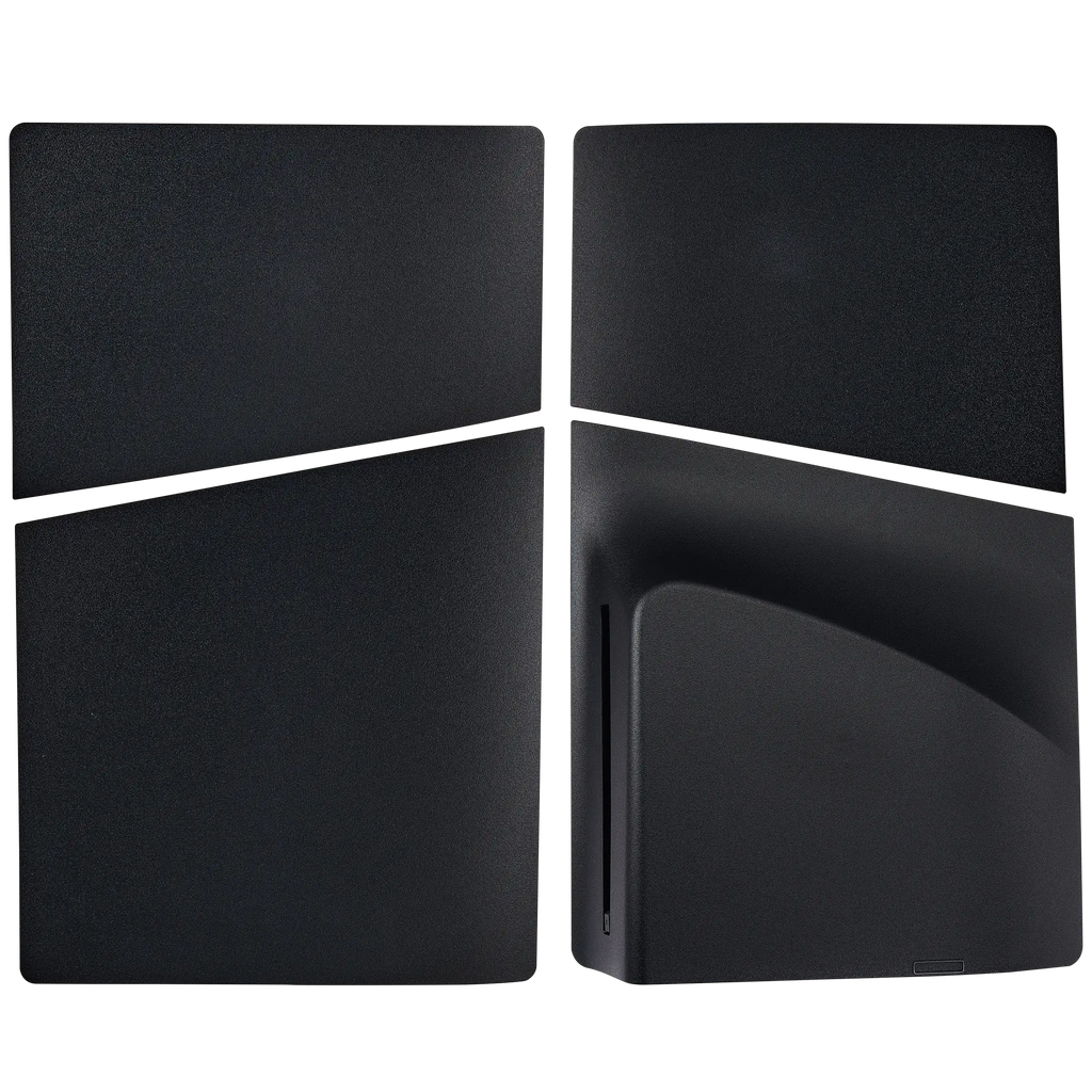 Sony PS5 Slim Disc Faceplate Cover Set Schwarz