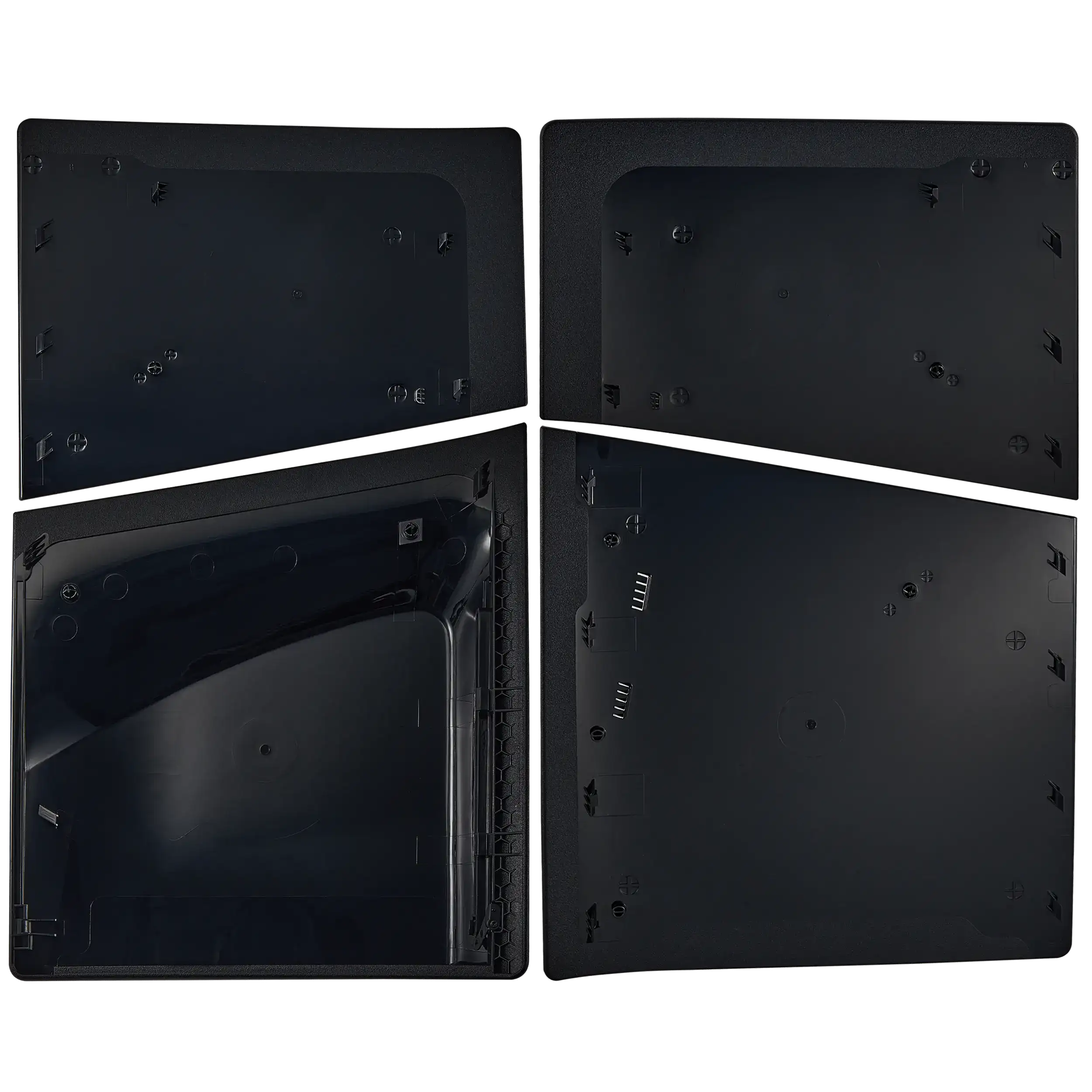 Sony PS5 Slim Disc Faceplate Cover Set Schwarz