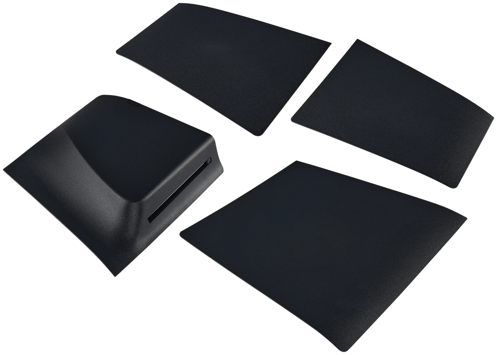 Sony PS5 Slim Disc Faceplate Cover Set Schwarz