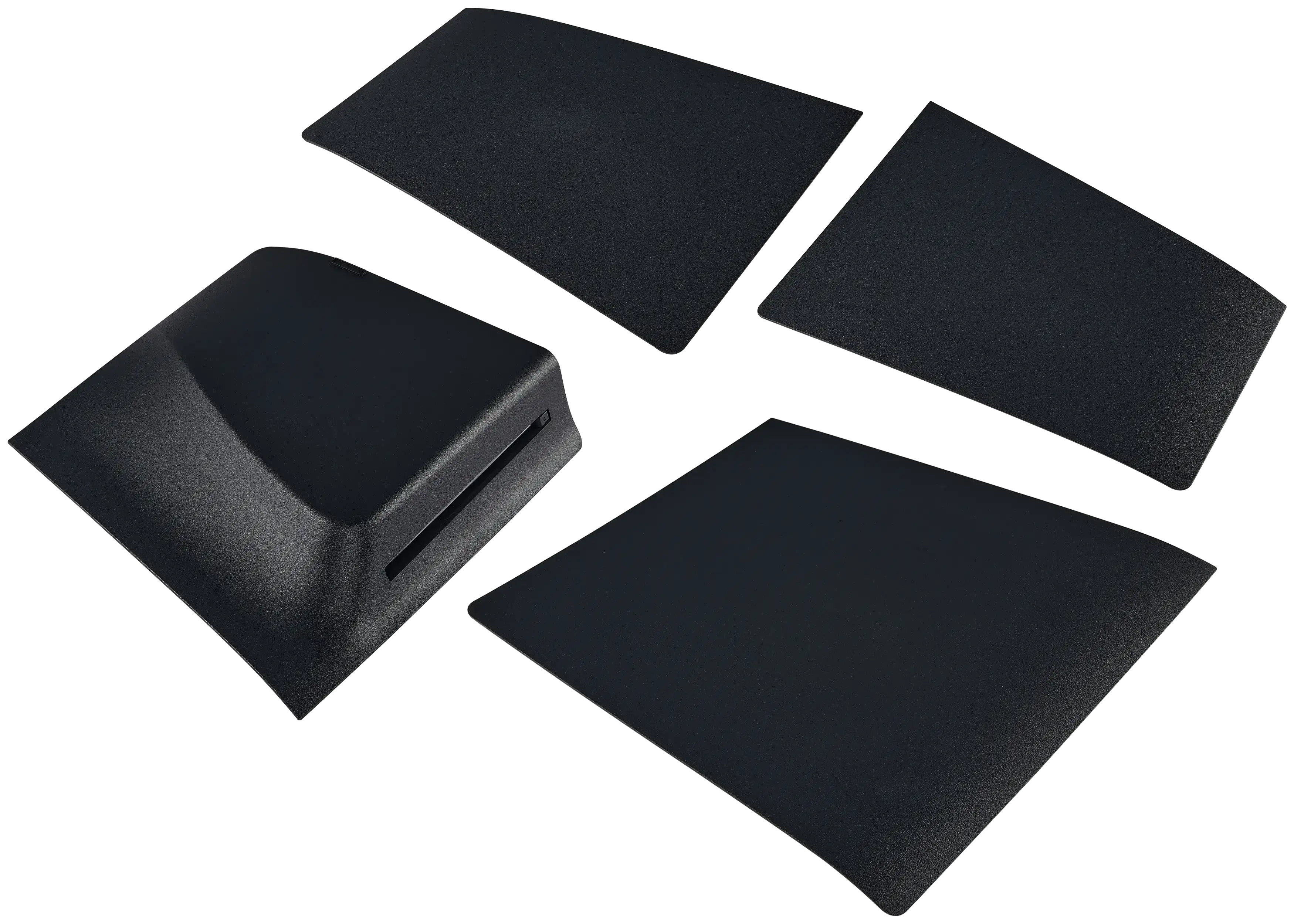 Sony PS5 Slim Disc Faceplate Cover Set Schwarz