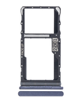 Dual SIM Card Tray for Motorola Moto G50 (XT2137 / 2021) (Steel Gray)