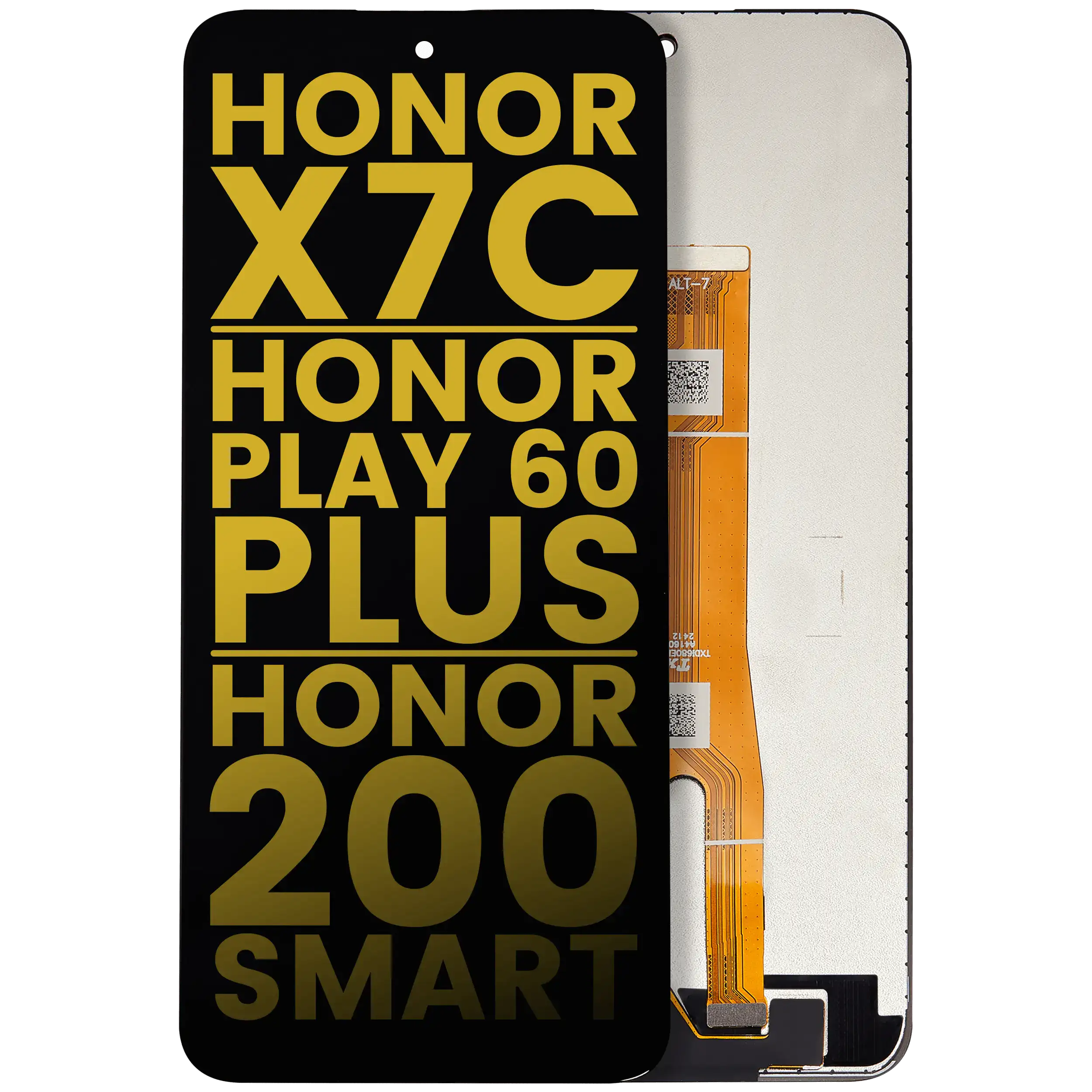LCD-Display ohne Rahmen für Honor X7c/Play 60 Plus/Play 9T (Refurbished)