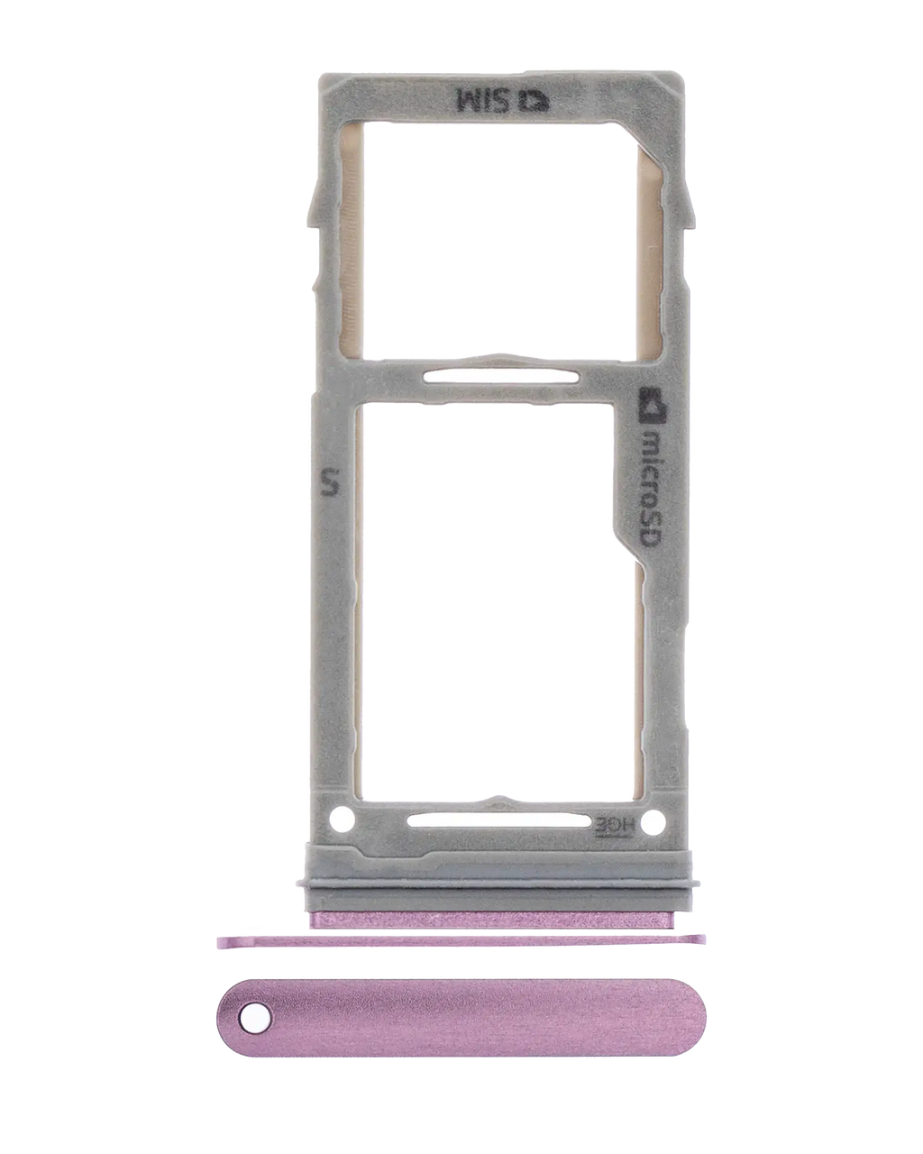 Single SIM Card Tray for Samsung Galaxy S9 / S9 Plus (Lilac Purple)