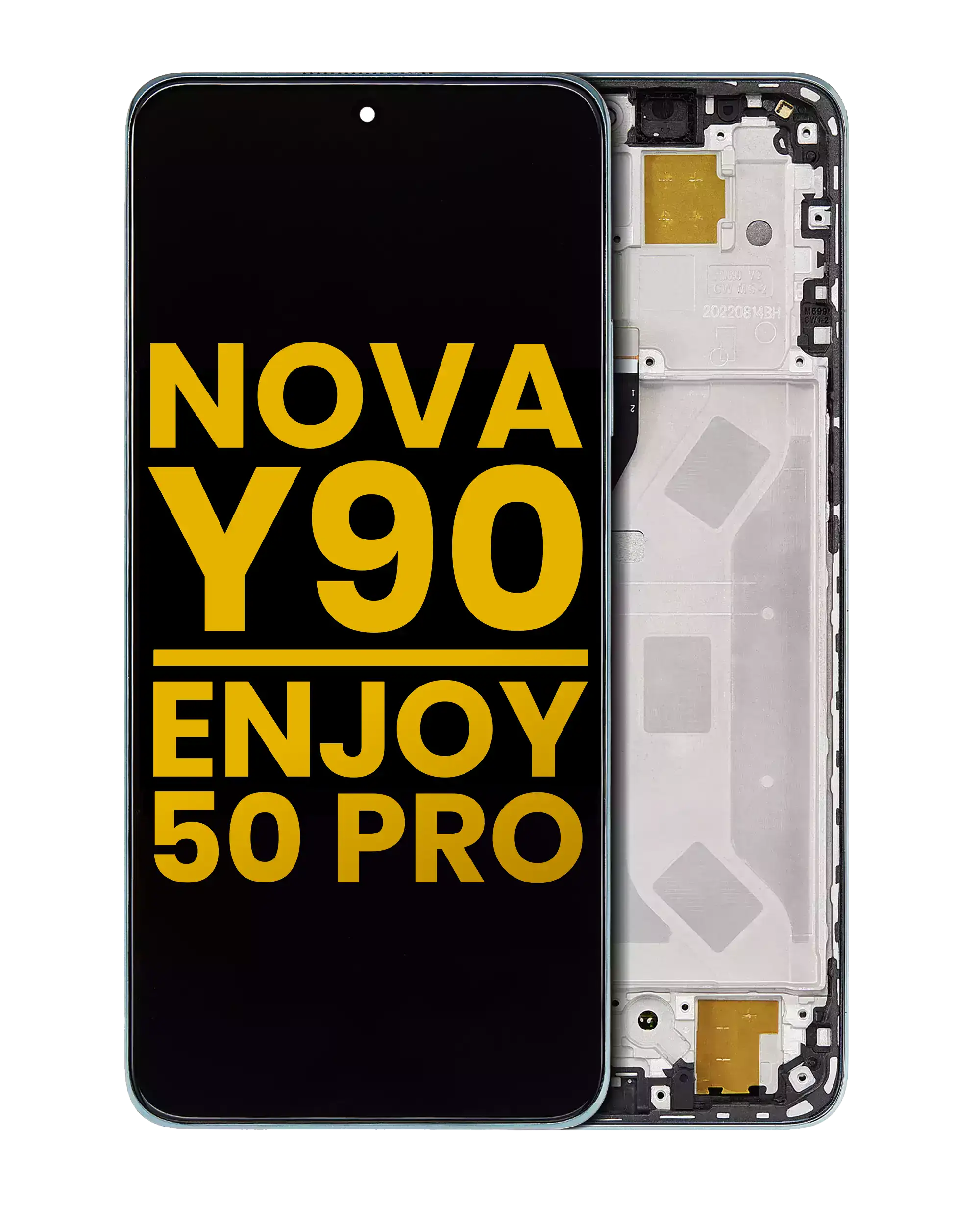 LCD Module with Frame for Huawei Nova Y90 / Enjoy 50 Pro (Refurbished) (Emerald Green)