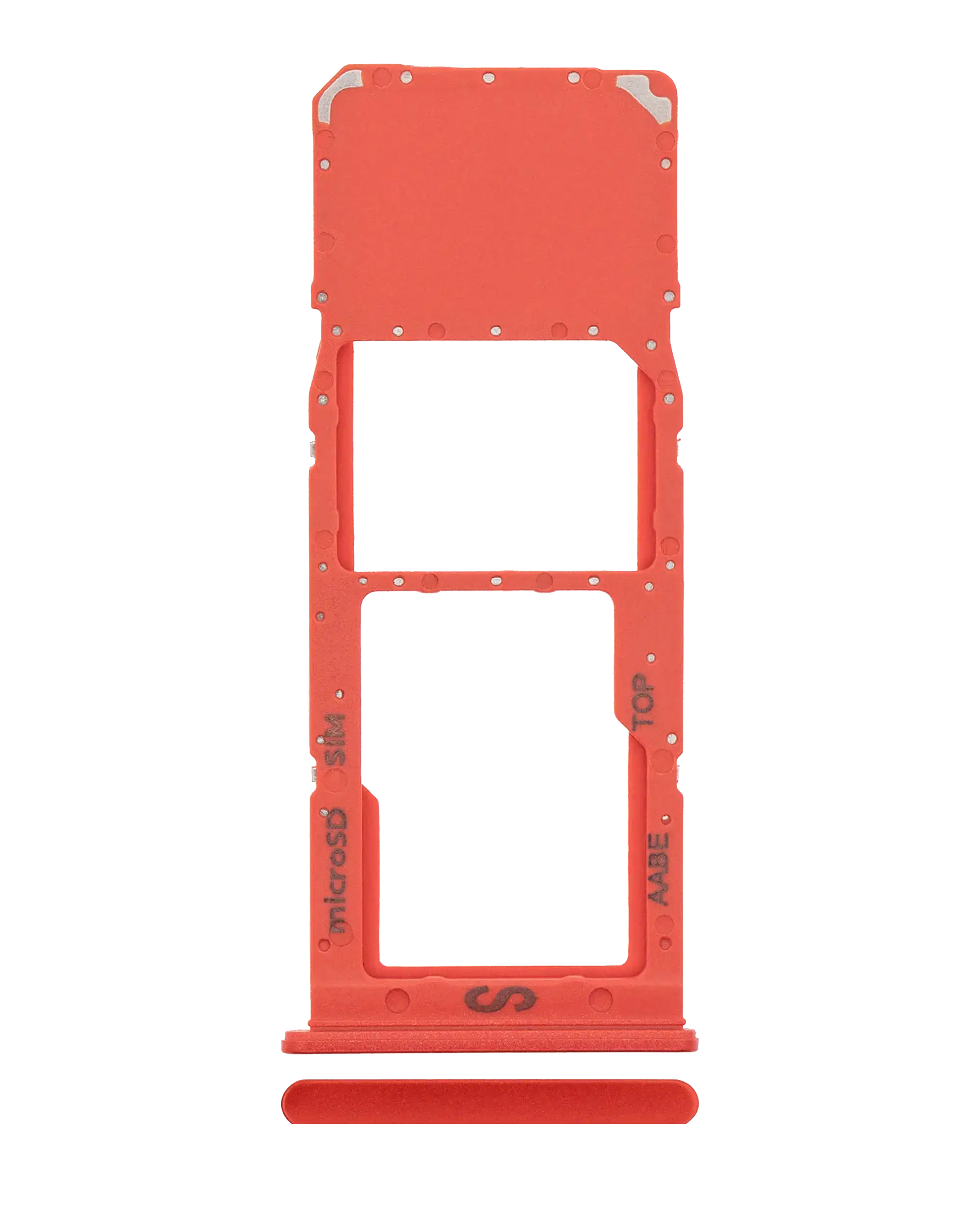 Einzelnes SIM-Kartenfach für Samsung Galaxy A02 (A022 / 2020) (Rot)