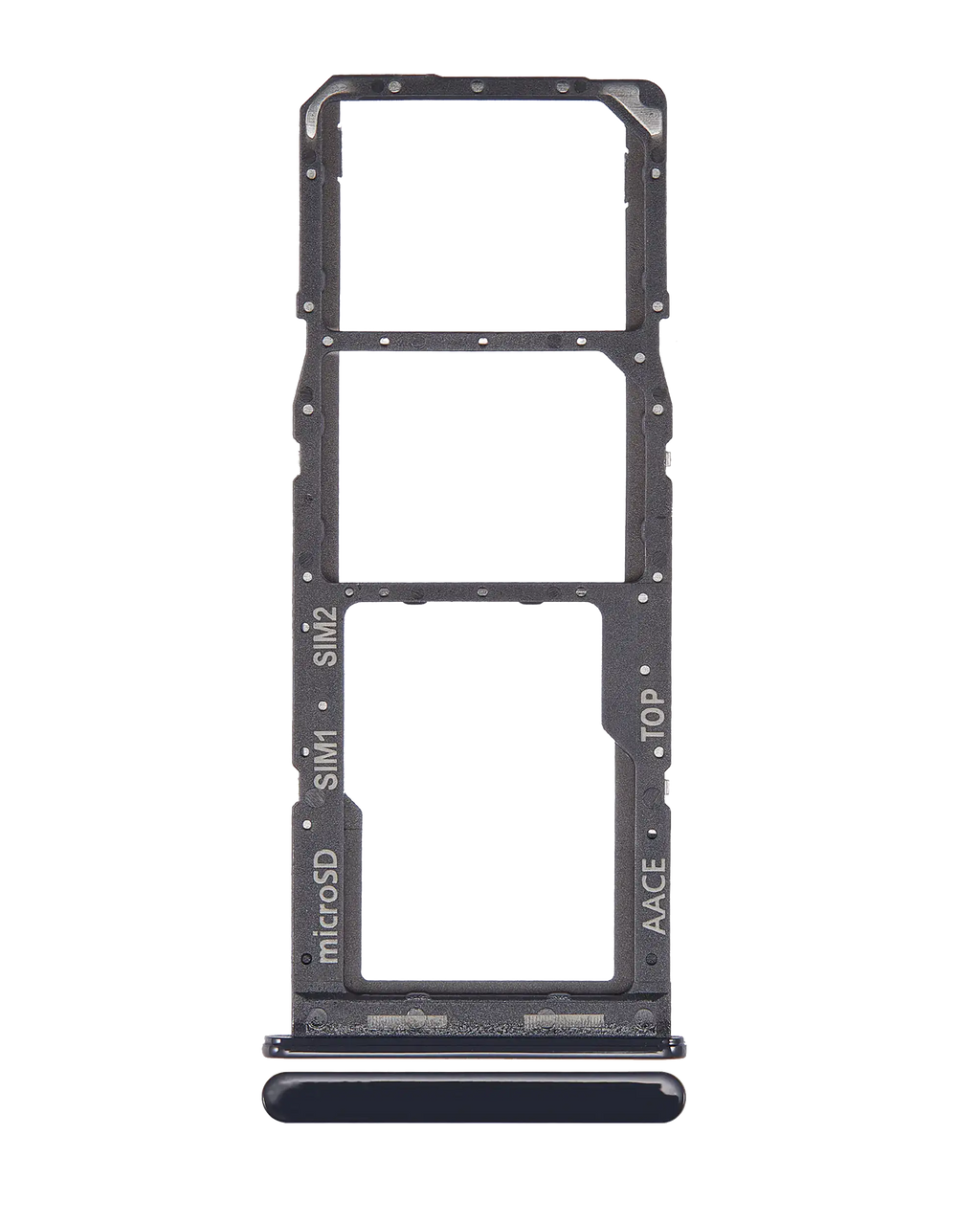 Dual SIM Card Tray for Samsung Galaxy A13 (A135 / 2022) (Black)