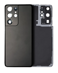 Samsung Galaxy S21 Ultra Backcover mit Kamera, Phantom Black, Service Pack