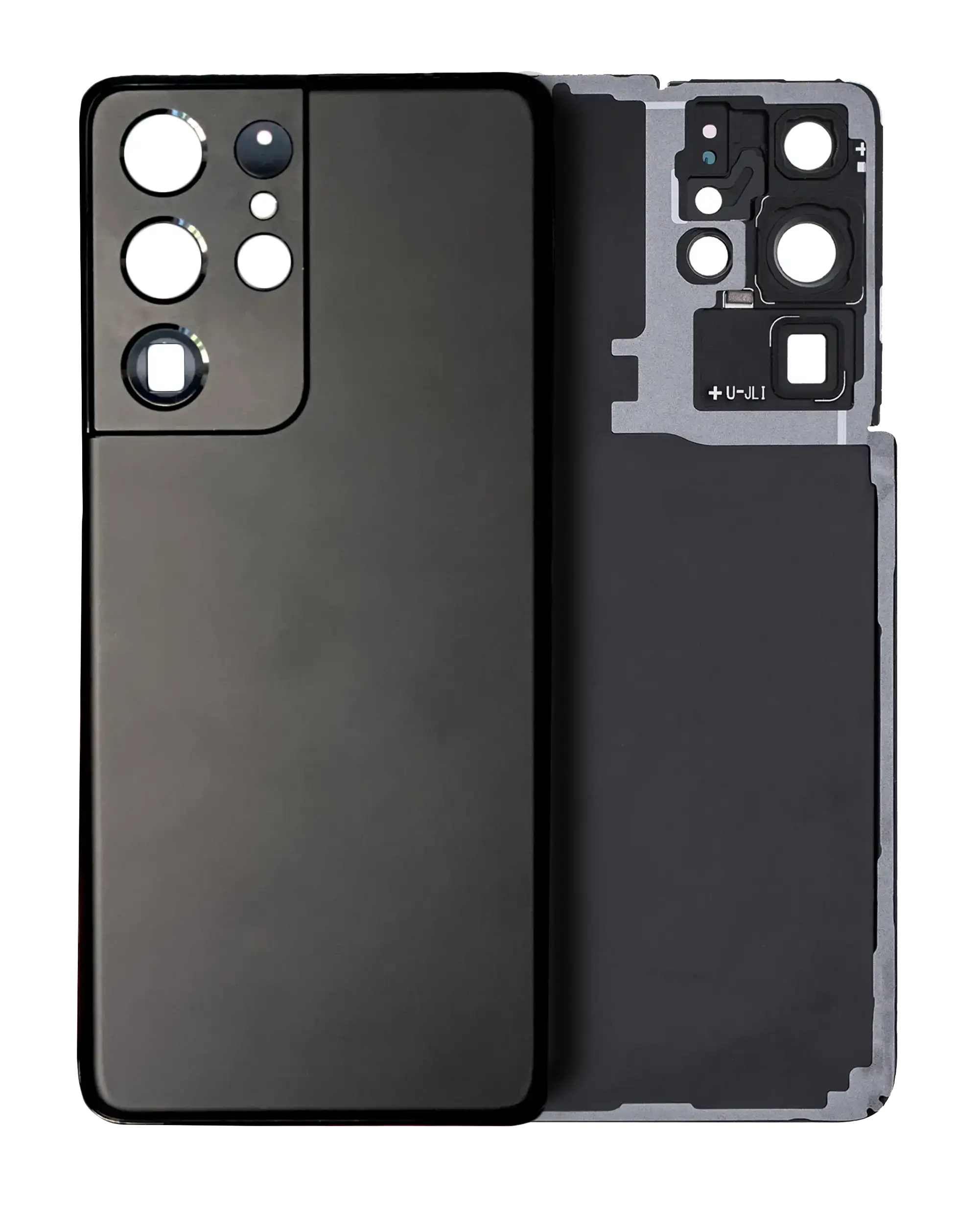 Samsung Galaxy S21 Ultra Backcover mit Kamera, Phantom Black, Service Pack