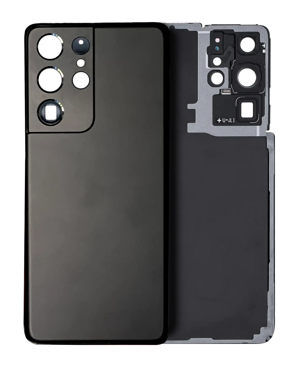 Samsung Galaxy S21 Ultra Backcover mit Kamera, Phantom Black, Service Pack