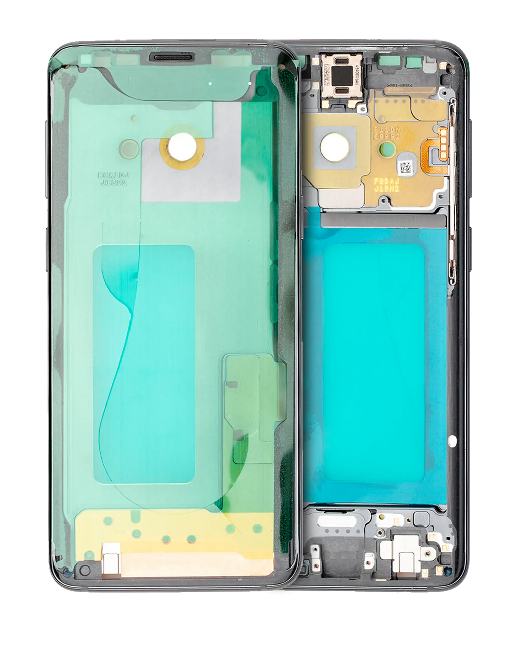 Midframe/Rahmen für Samsung Galaxy S9 mit Kleinteilen (Titanium Grau)