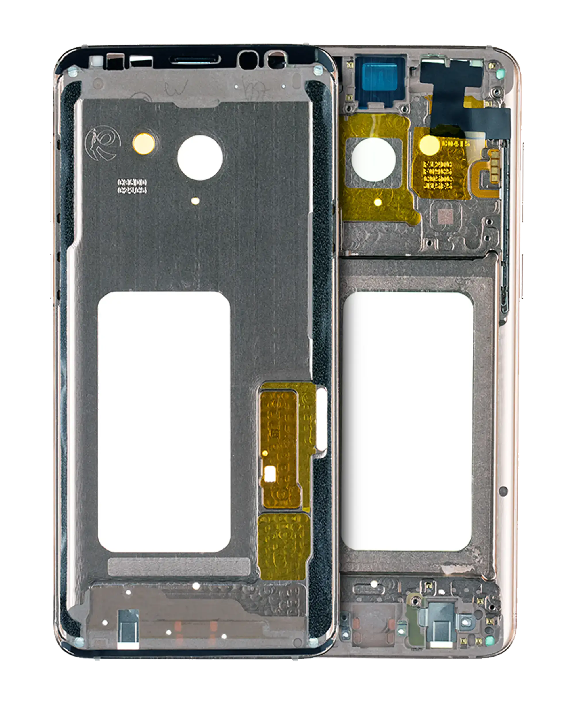 Back Cover/Frame for Samsung Galaxy S9 Plus (with Small Parts) (Sunrise Gold Frame)