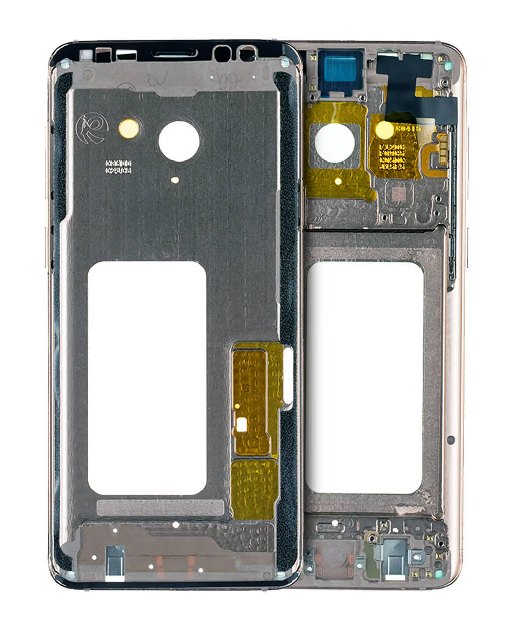 Back Cover/Frame for Samsung Galaxy S9 Plus (with Small Parts) (Sunrise Gold Frame)