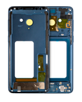 Midframe/Frame for Samsung Galaxy S9 Plus with Small Parts (Coral Blue)