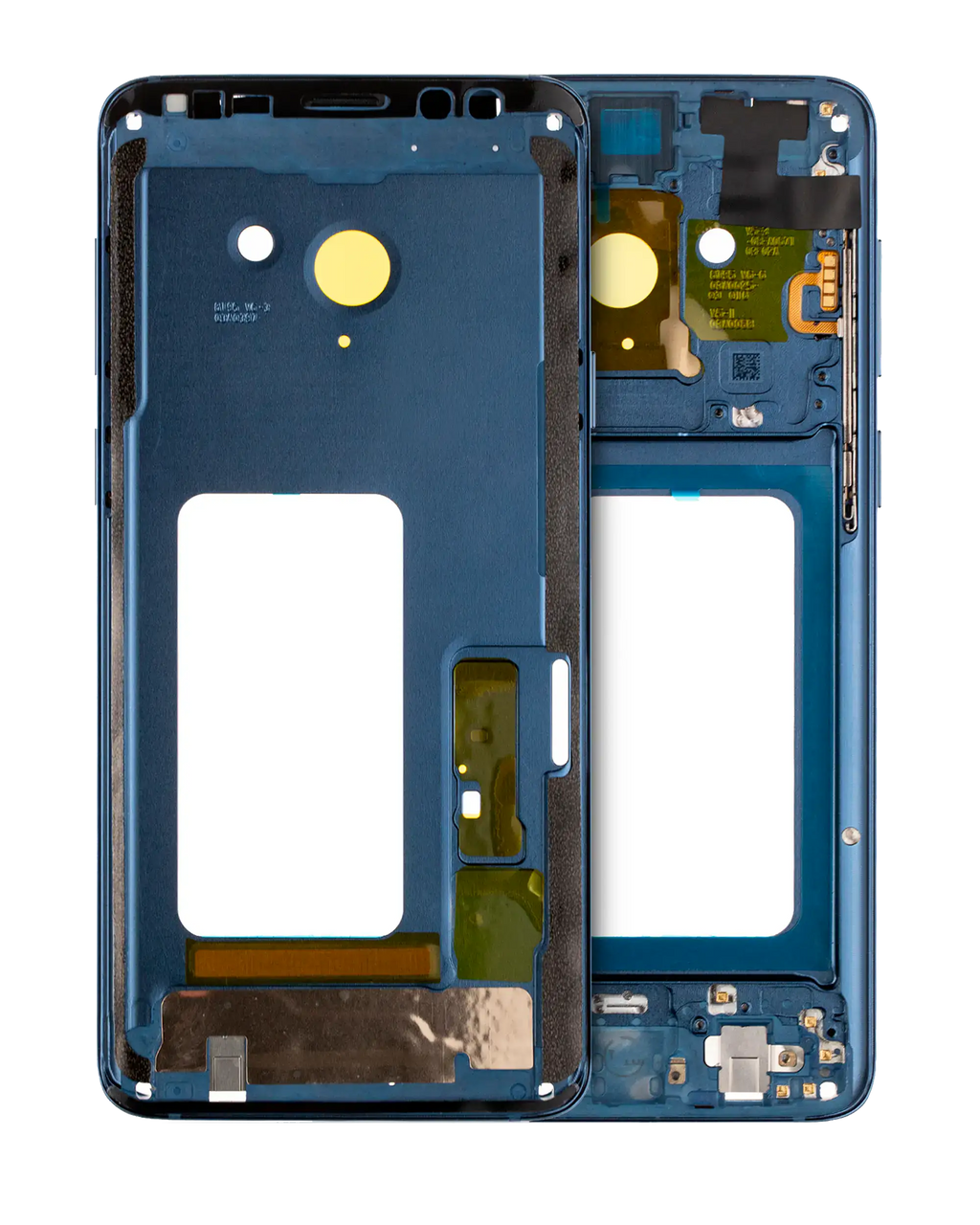 Midframe/Rahmen für Samsung Galaxy S9 Plus mit Kleinteilen (Coral Blau)