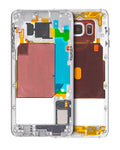 Midframe/Rahmen Samsung Galaxy S6 Edge Plus White Pearl mit Kleinteilen